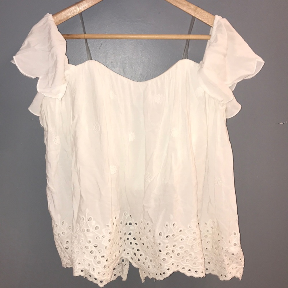 Off the shoulder blouse